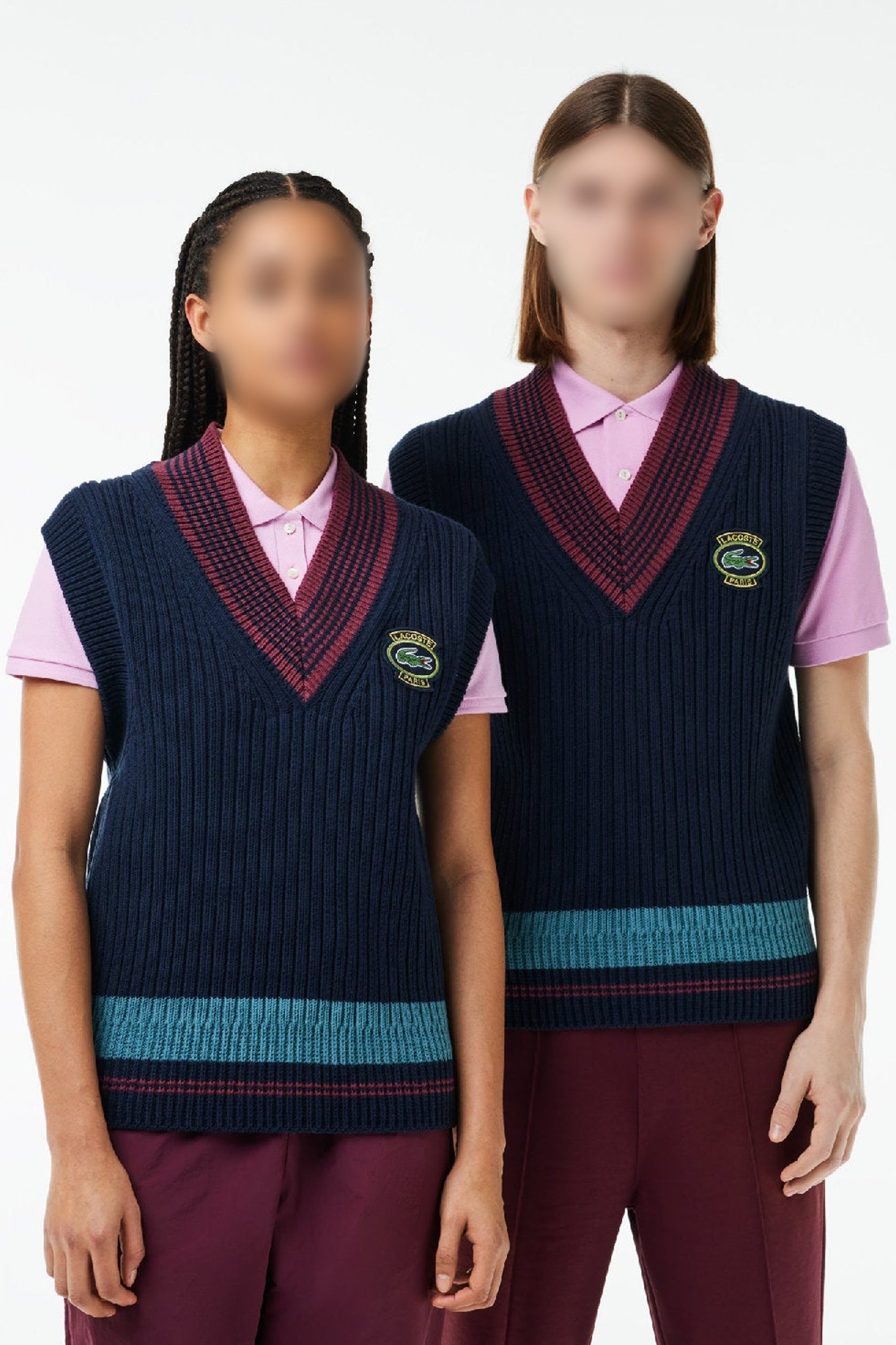 Pull Tennis avec logo - Marine & Spleen