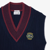 Pull Tennis avec logo - Marine & Spleen