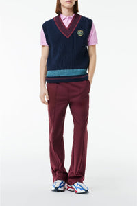 Pull Tennis avec logo - Marine & Spleen