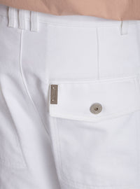 ZZNO PICS Pantalon cargo - Blanc