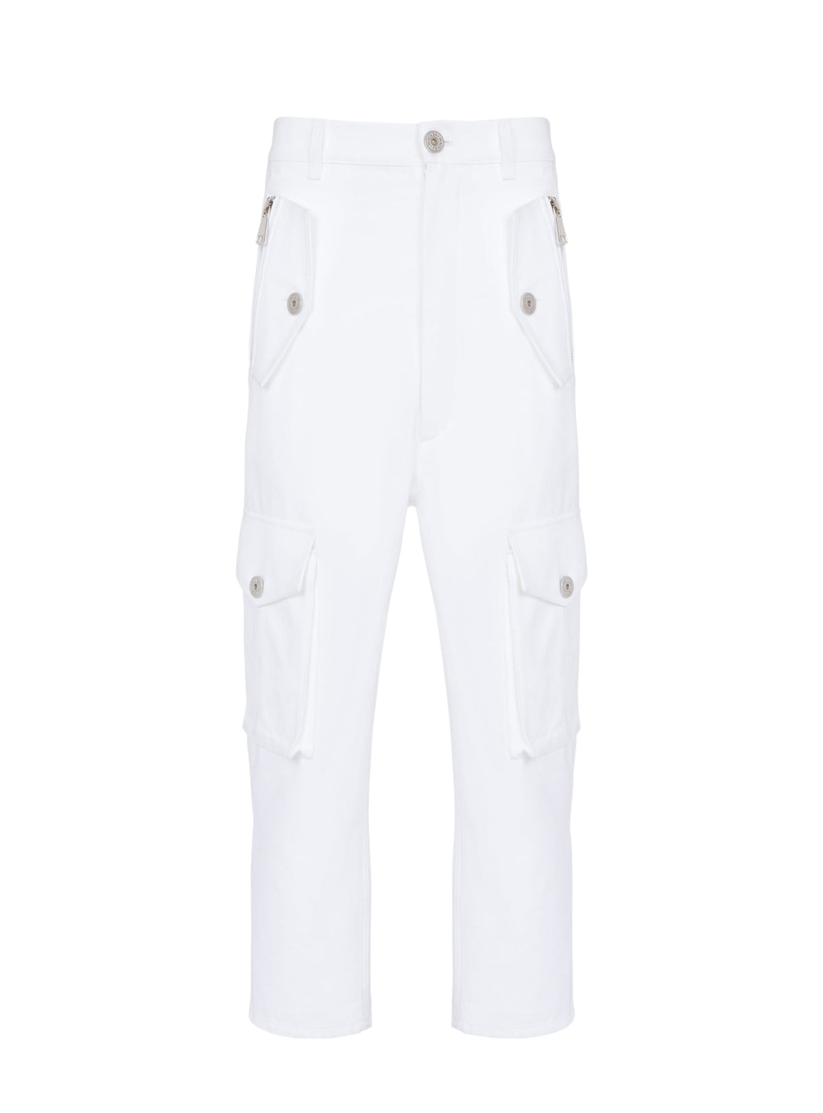 Cargo trousers - White