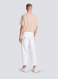 ZZNO PICS Pantalon cargo - Blanc