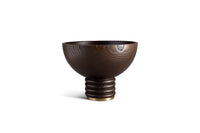 Bol anneau Alhambra en bois - Marron & Or