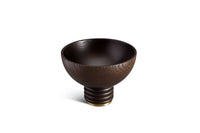 Bol anneau Alhambra en bois - Marron & Or