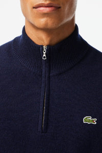 Pull camionneur en laine - Marine