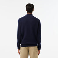 Pull camionneur en laine - Marine