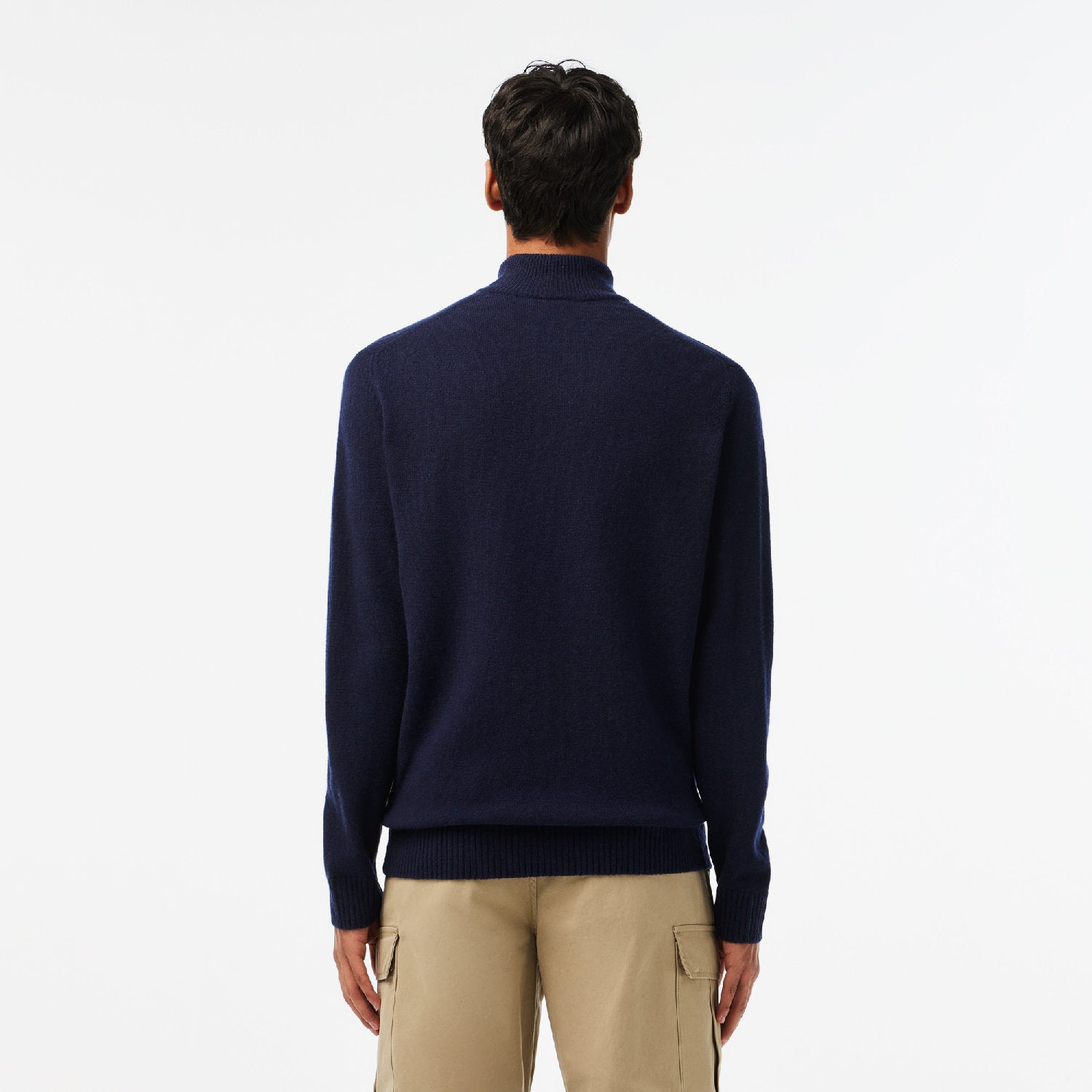 Pull camionneur en laine - Marine