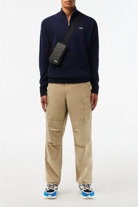 Pull camionneur en laine - Marine