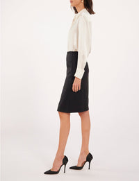 1qty RELIQUAT 65€ 0%  / Jupe Nana en laine - Black