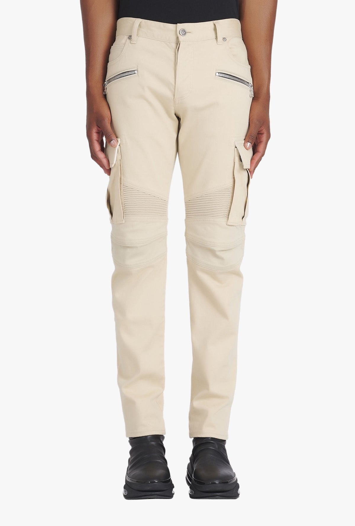 Pantalon cargo - Beige