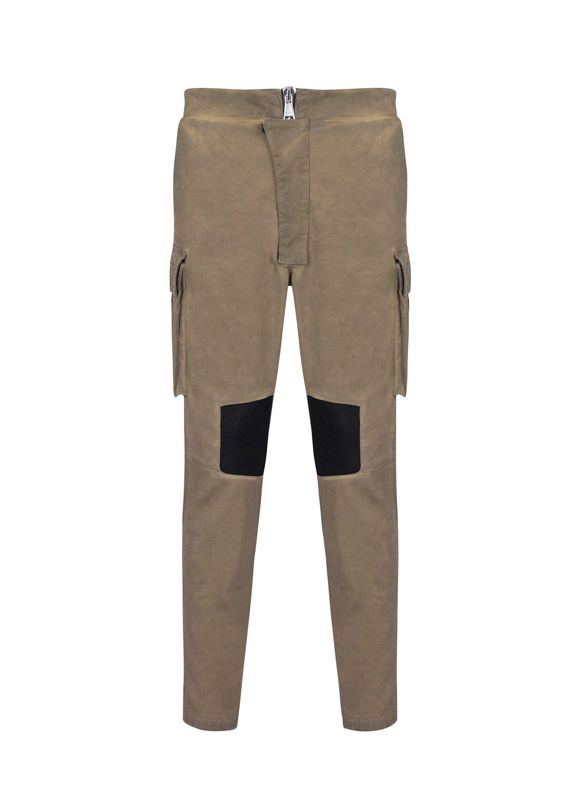 Pantalon cargo à empiècements - Kaki Clair