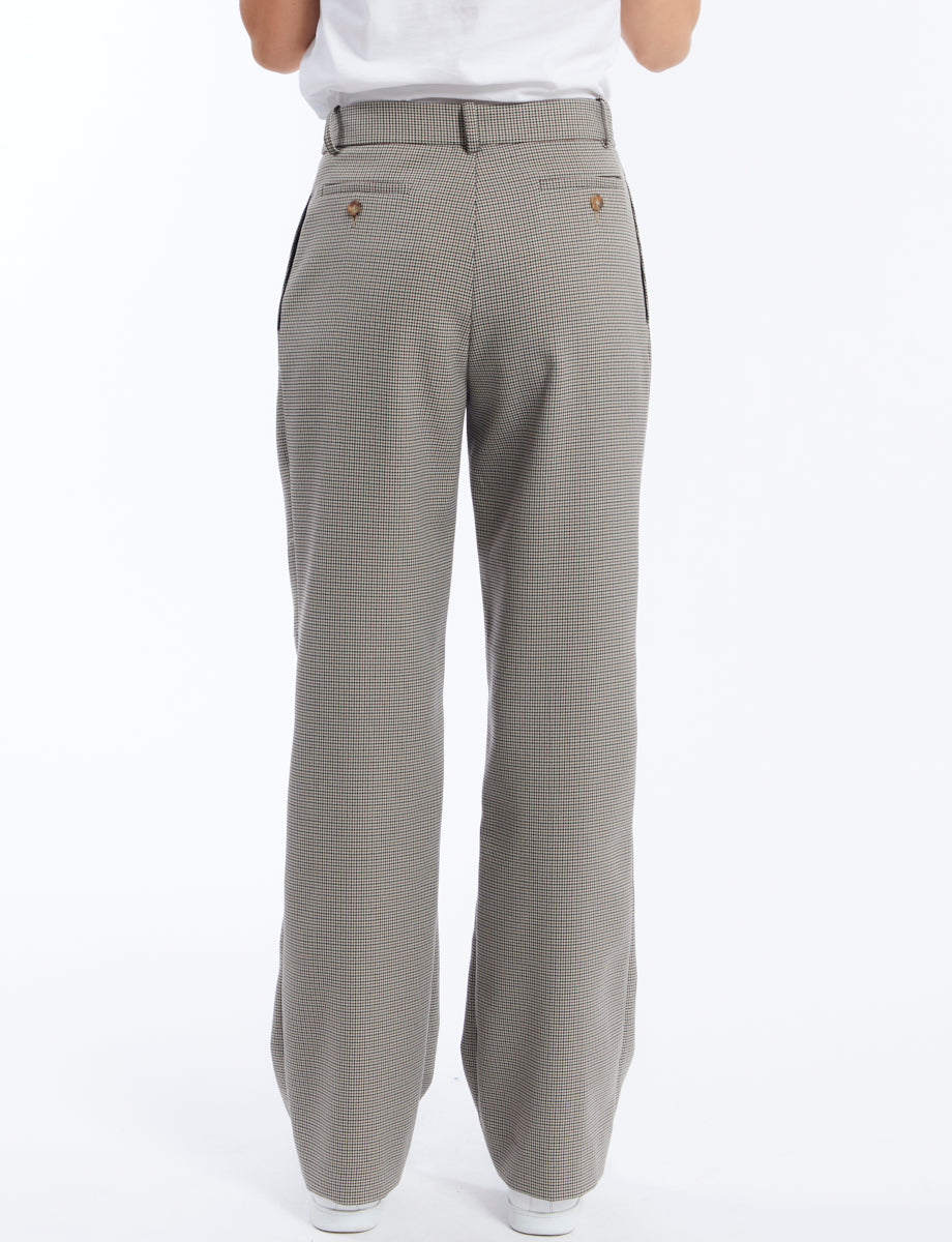 2qty RELIQUAT 60€ 0%  / Pantalon Hector à pinces - Black