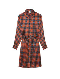 1qty RELIQUAT 120€ 20%  / Robe chemise Amour en soie - Citines