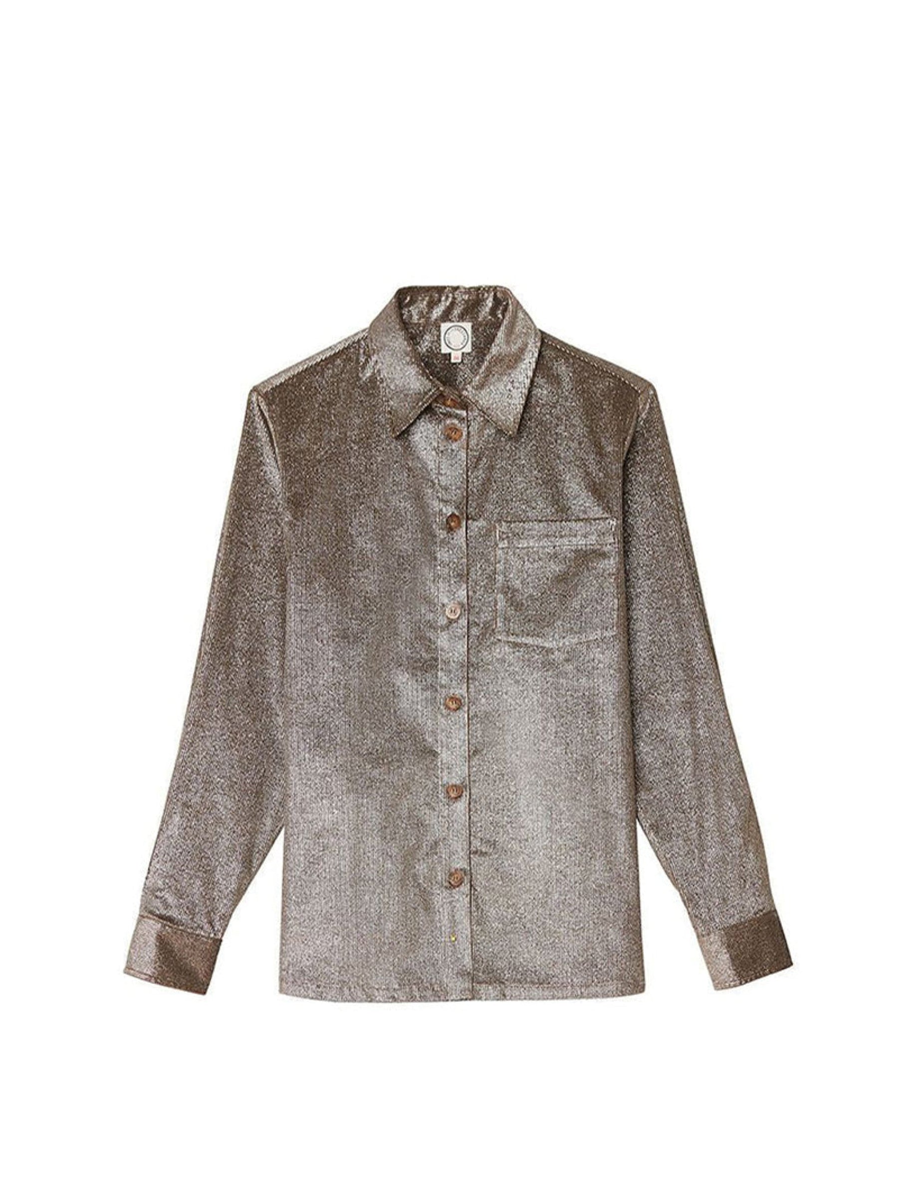 1qty RELIQUAT 80€ 0%  / Chemise droite Cassia - Silver