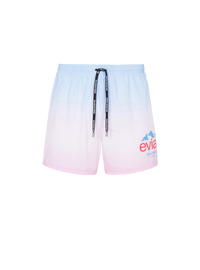 Balmain x evian - short de bain dégradé - Multicolore