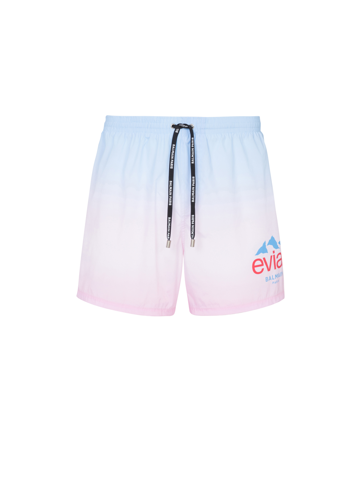 Balmain x evian - short de bain dégradé - Multicolore