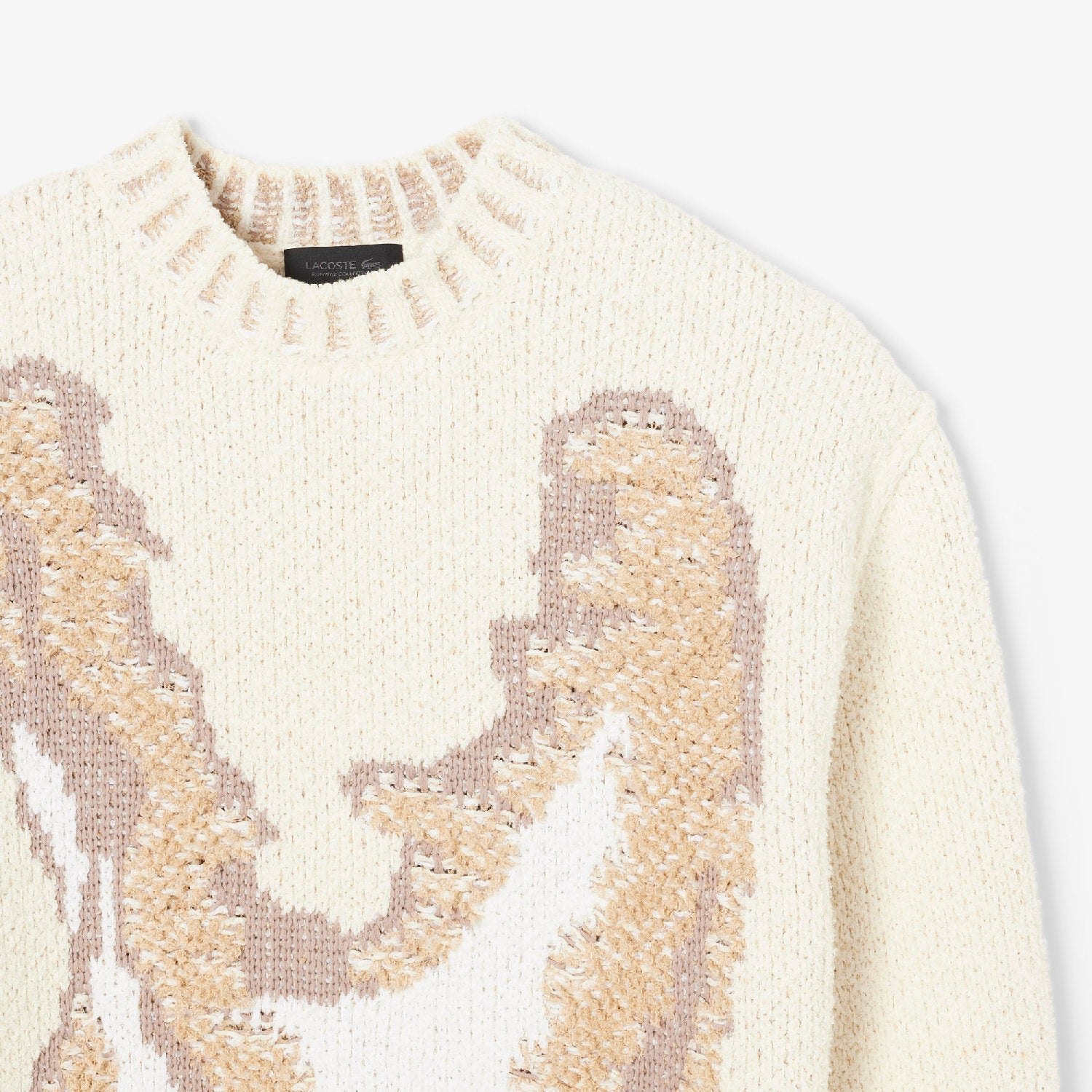 Pull jacquard en maille - Farine & Multicolor