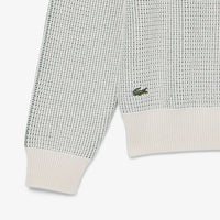 Pull à motif jacquard en maille - Laponie & Vert