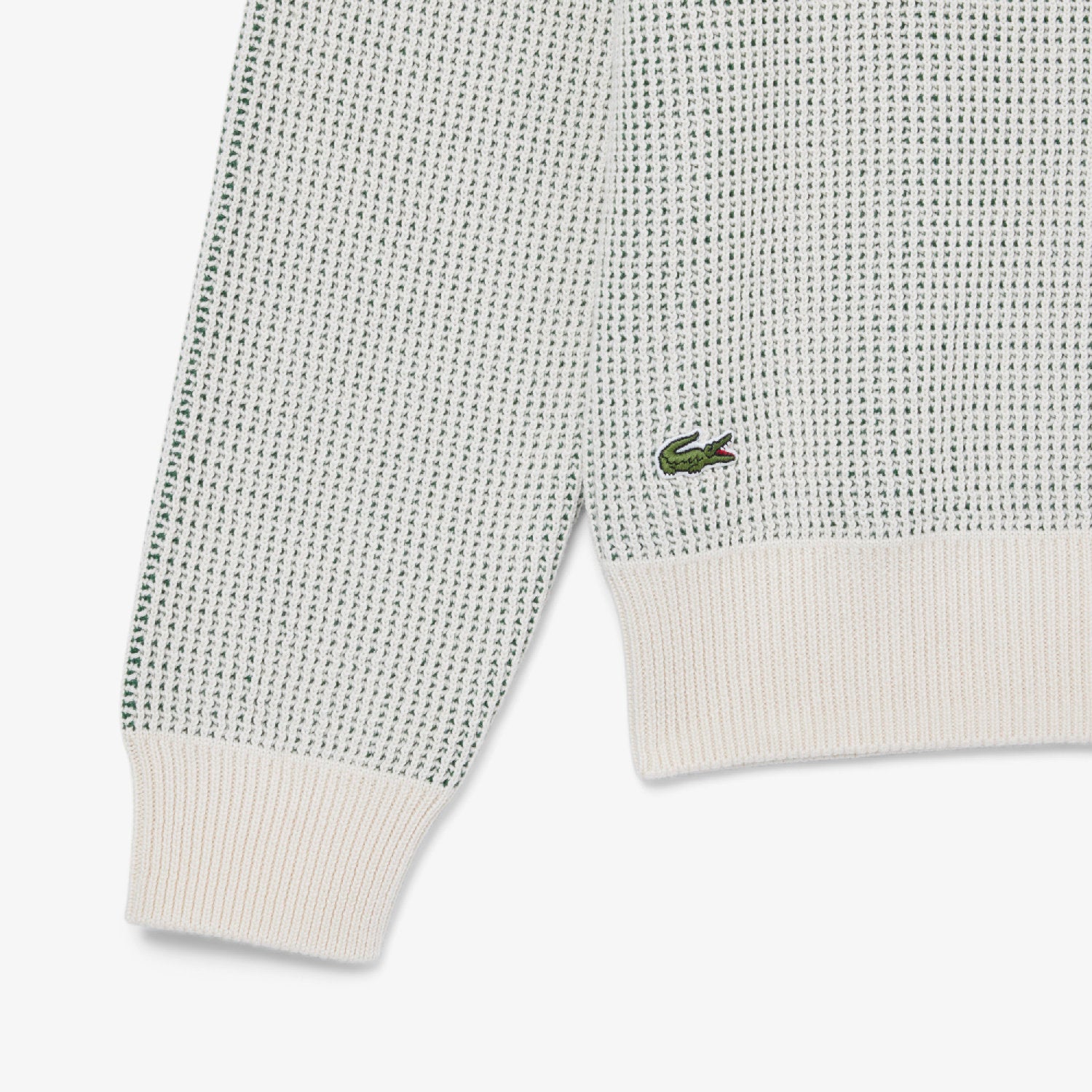 Pull à motif jacquard en maille - Laponie & Vert
