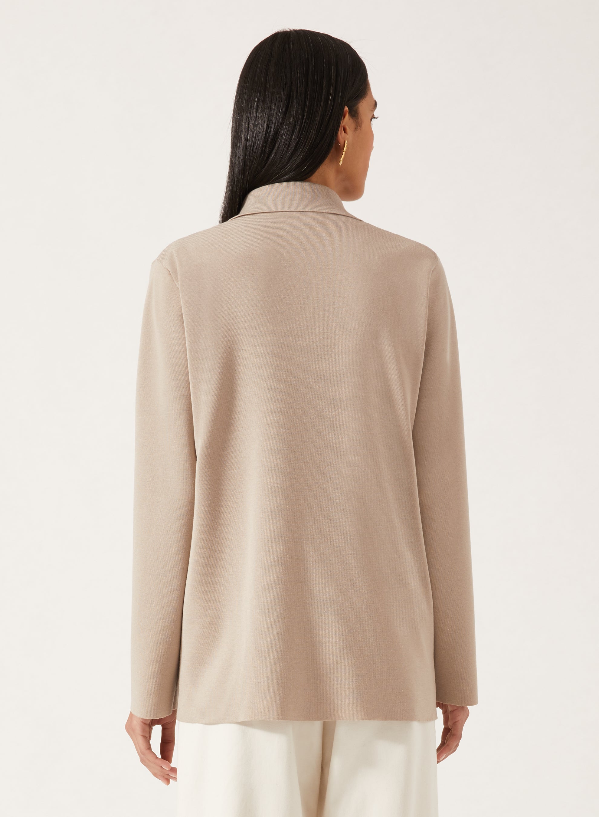 Stone_1QTY // Blazer croisé en laine - Stone