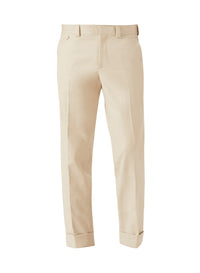 Stone_2QTY // Pantalon droit à plis marqués - Stone