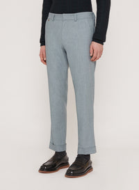 Giada_1QTY // Pantalon droit en laine - Giada