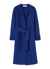 Night_1QTY // Manteau long ceinturé en laine - Night