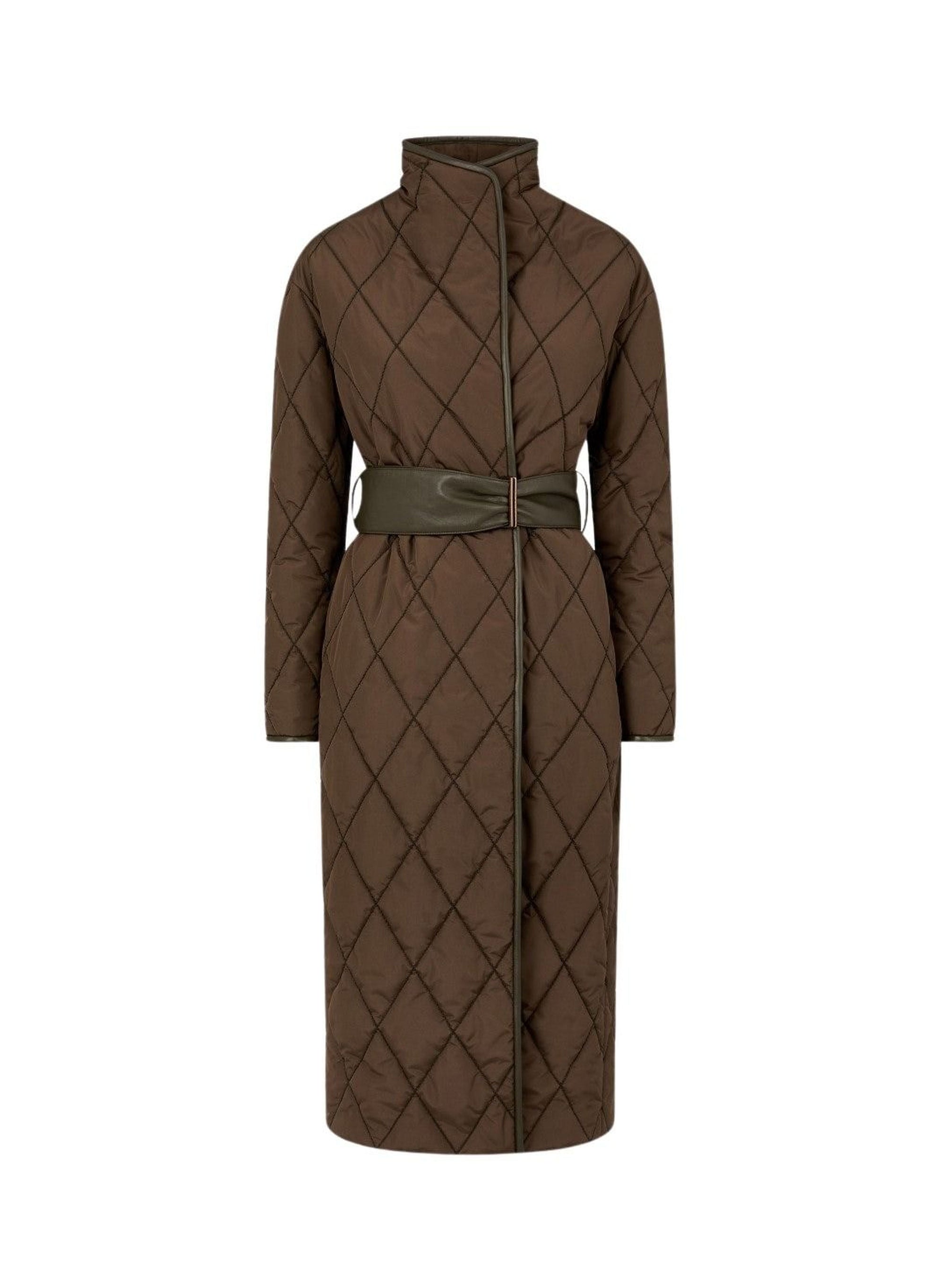 Moss_1QTY // Manteau long matelassé à col montant - Moss