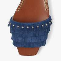 Sandales Aisha 30 - Denim & Silver