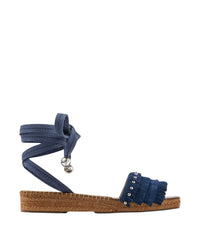 Sandales Aisha 30 - Denim & Silver