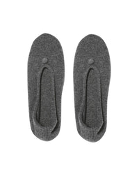 Cashmere and leather ballerinas - Loup