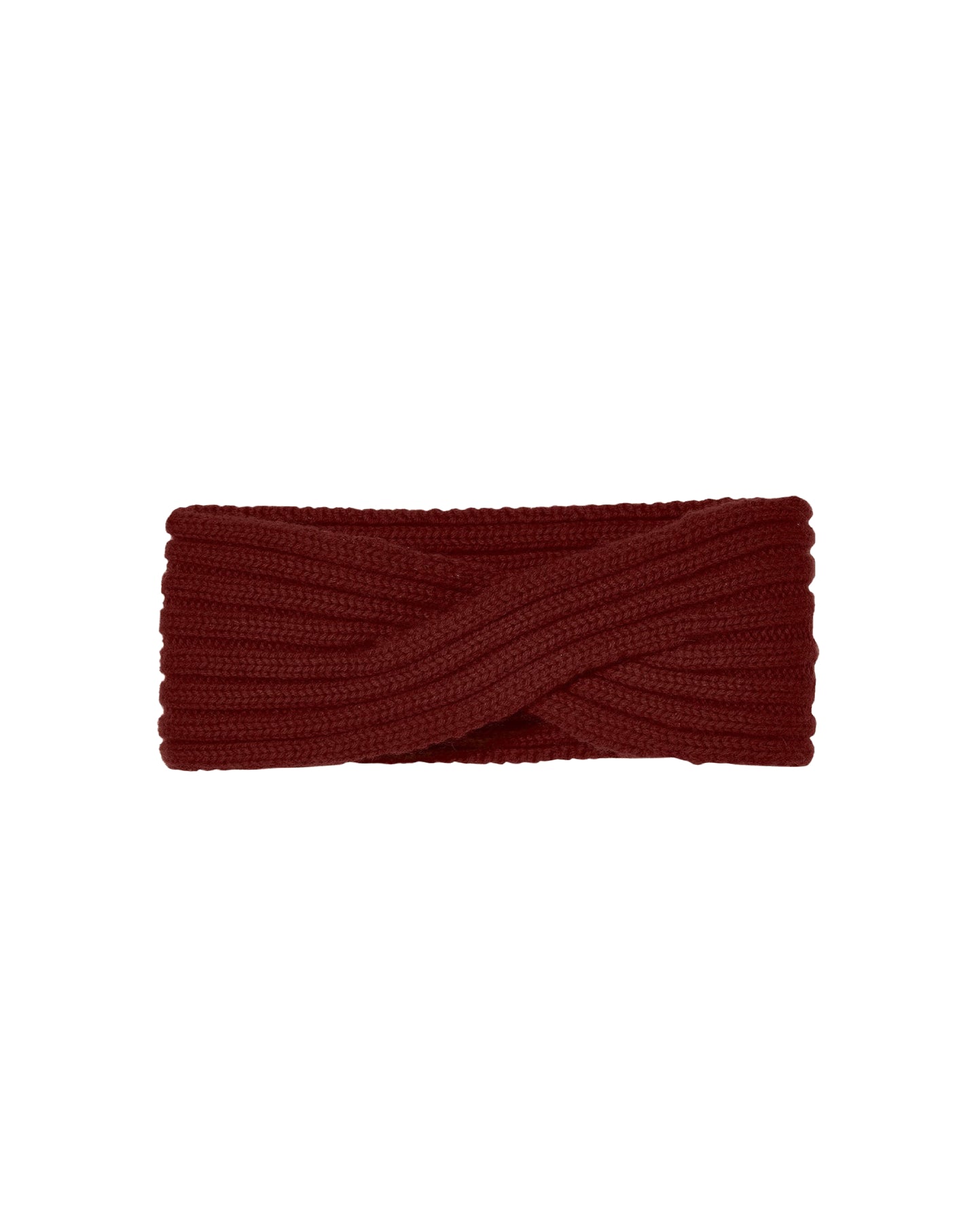 Cashmere headband - Rouge Girofle