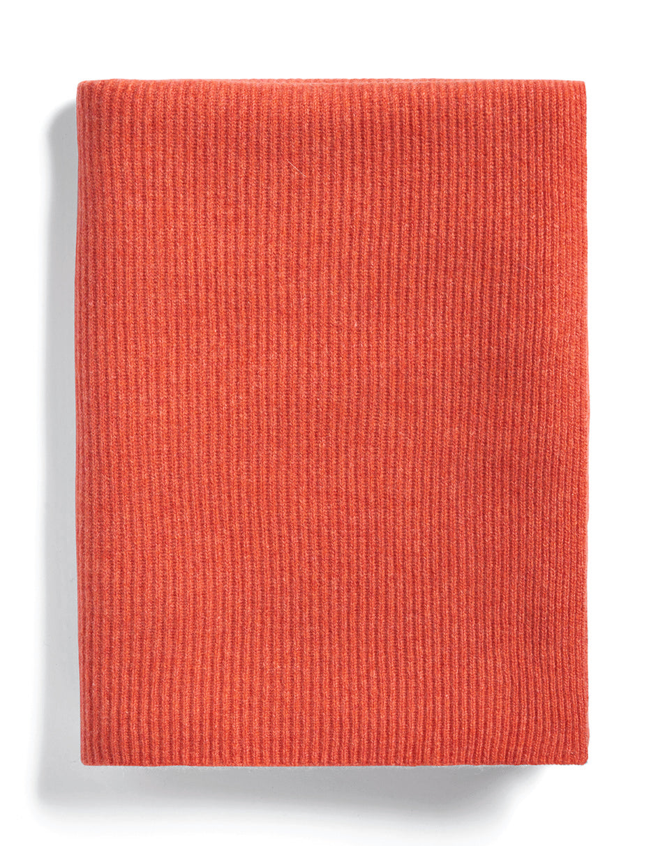 Écharpe En Maille À Côtes - Goji