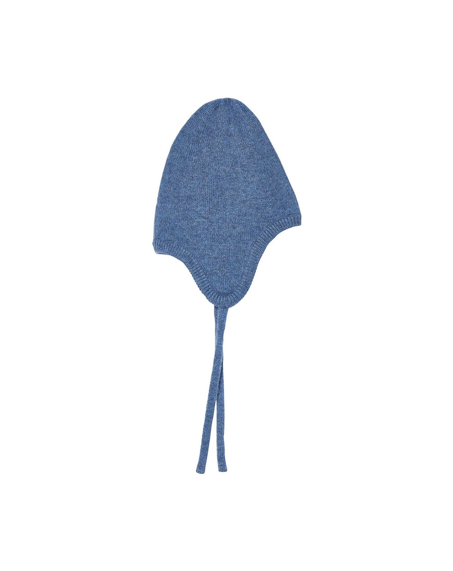 Children's cashmere Peruvian hat - Aegean Blue