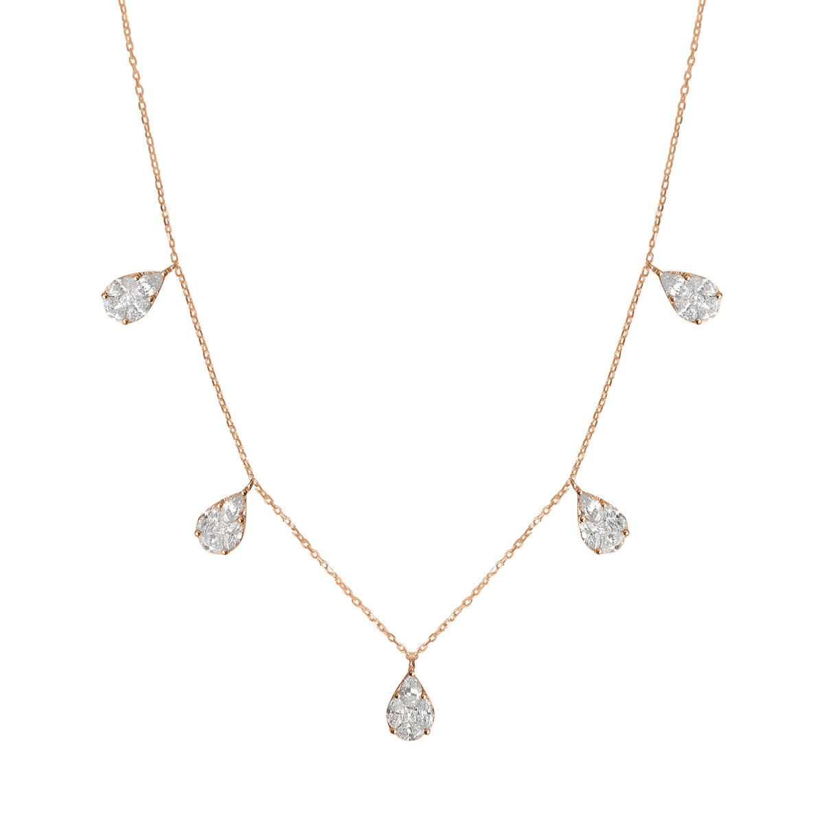 COLLIER  OR ROSE