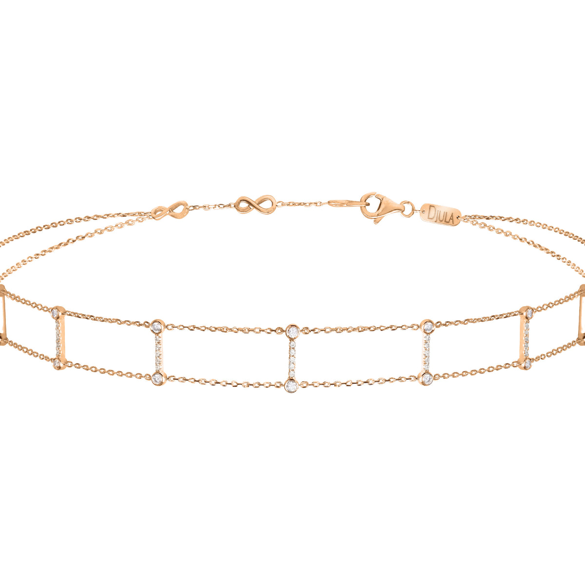 COLLIER  OR ROSE