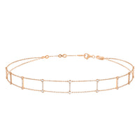 PrixTroca:1140€_VentesTroca:0_QtyTroca:1_ST:0%_Collier choker en Or rose 18K serti de diamants - Rose