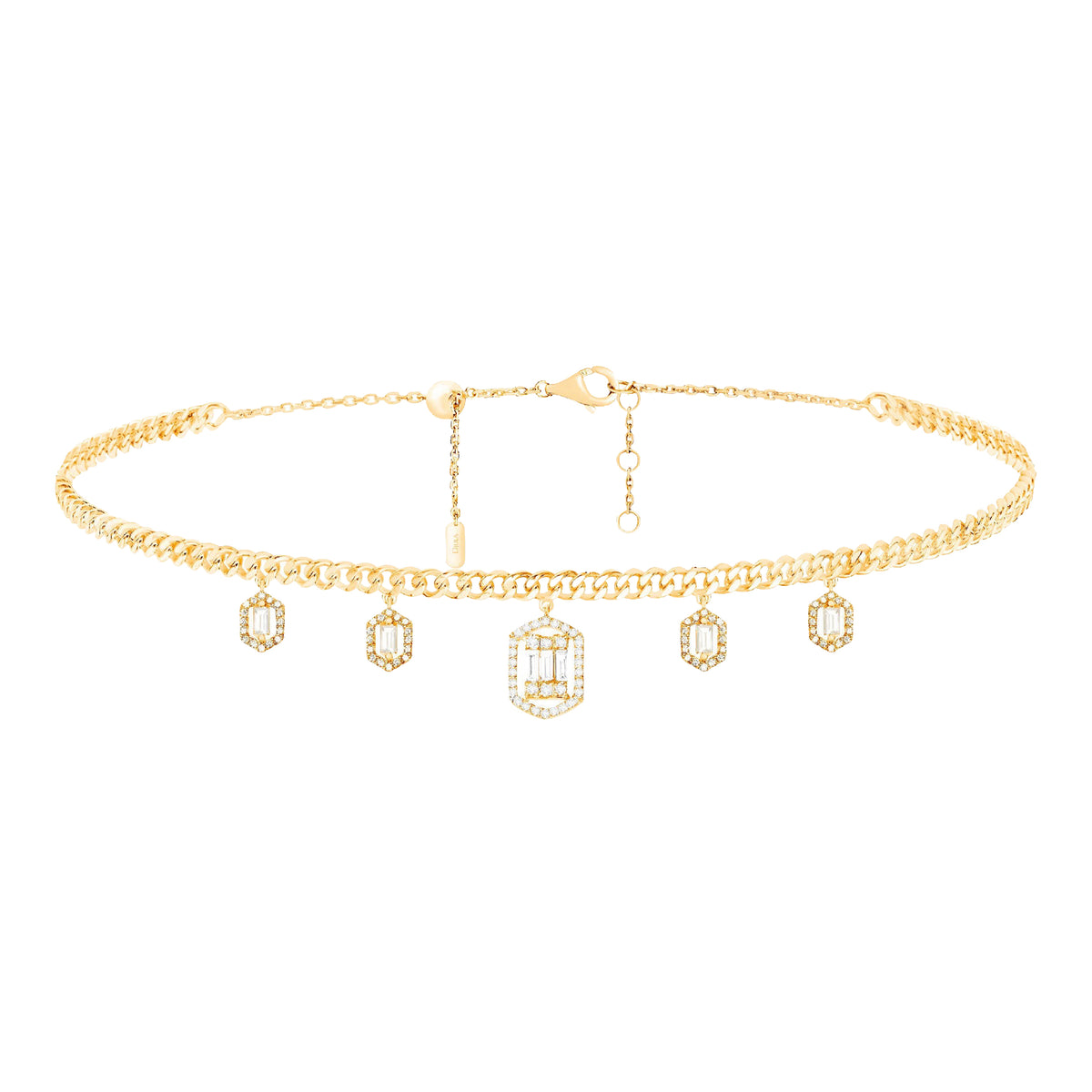 PrixTroca:3115€_VentesTroca:0_QtyTroca:1_ST:0%_Collier Beverly Hills en Or jaune 18K serti de diamants - Jaune