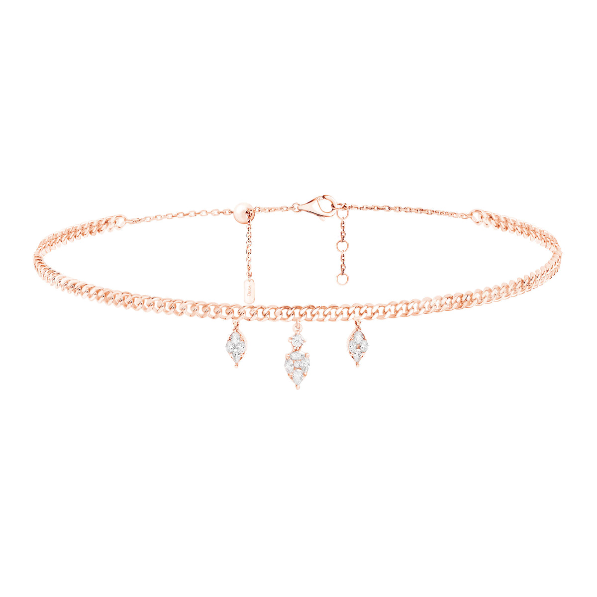 COLLIER  OR ROSE