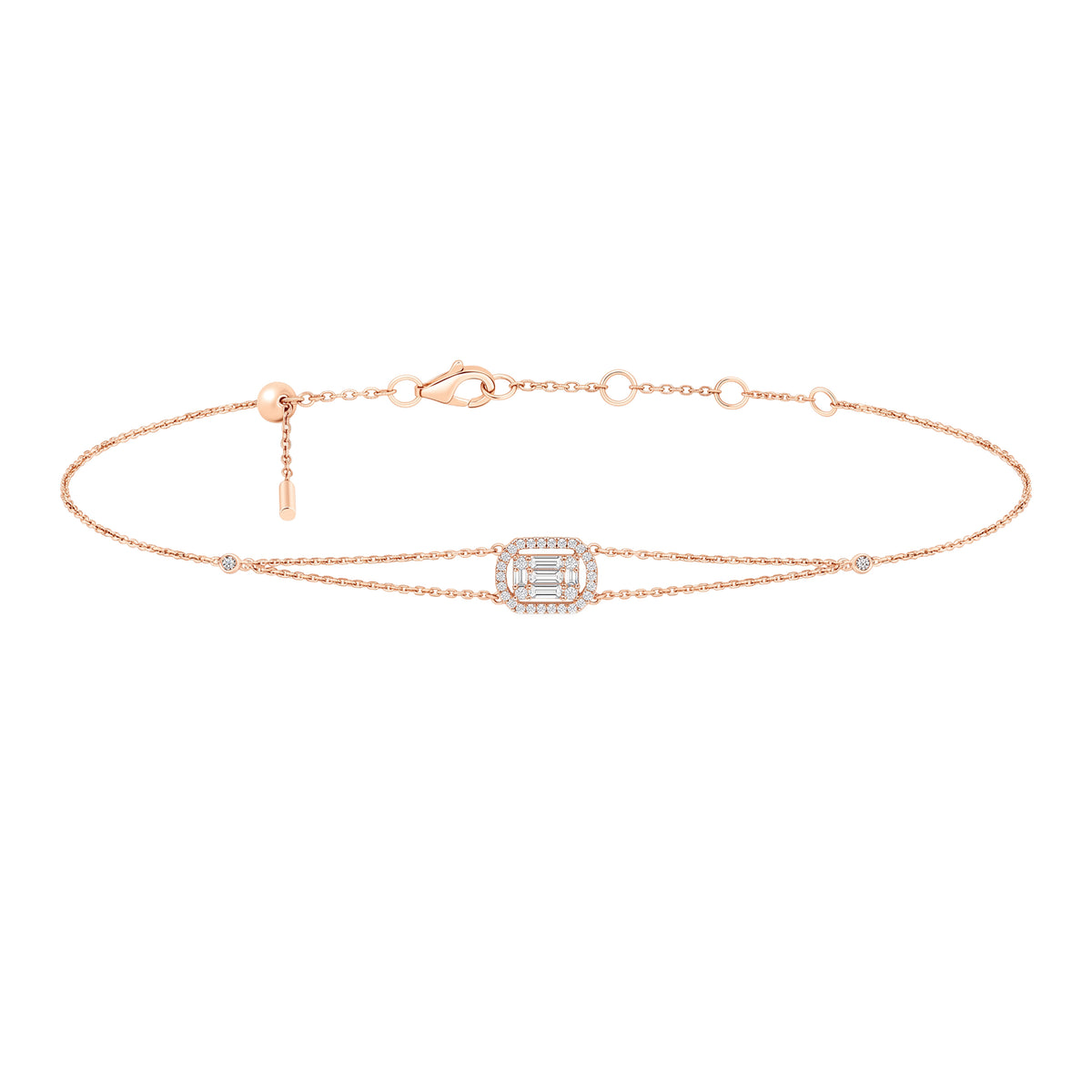 PrixTroca:980€_VentesTroca:0_QtyTroca:1_ST:0%_Collier choker en Or rose 18K serti de diamants - Rose