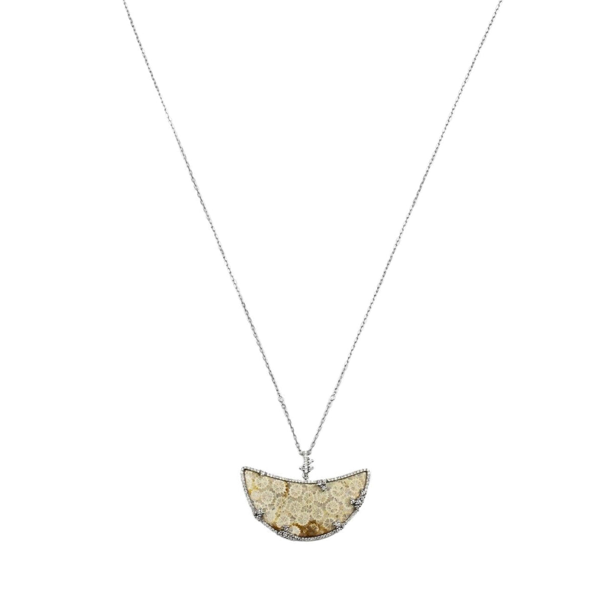 COLLIER FAIRYTALE OR BLANC