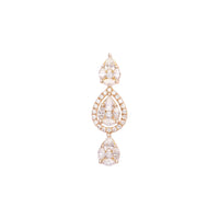 MONO BOUCLE D OREILLE  OR JAUNE