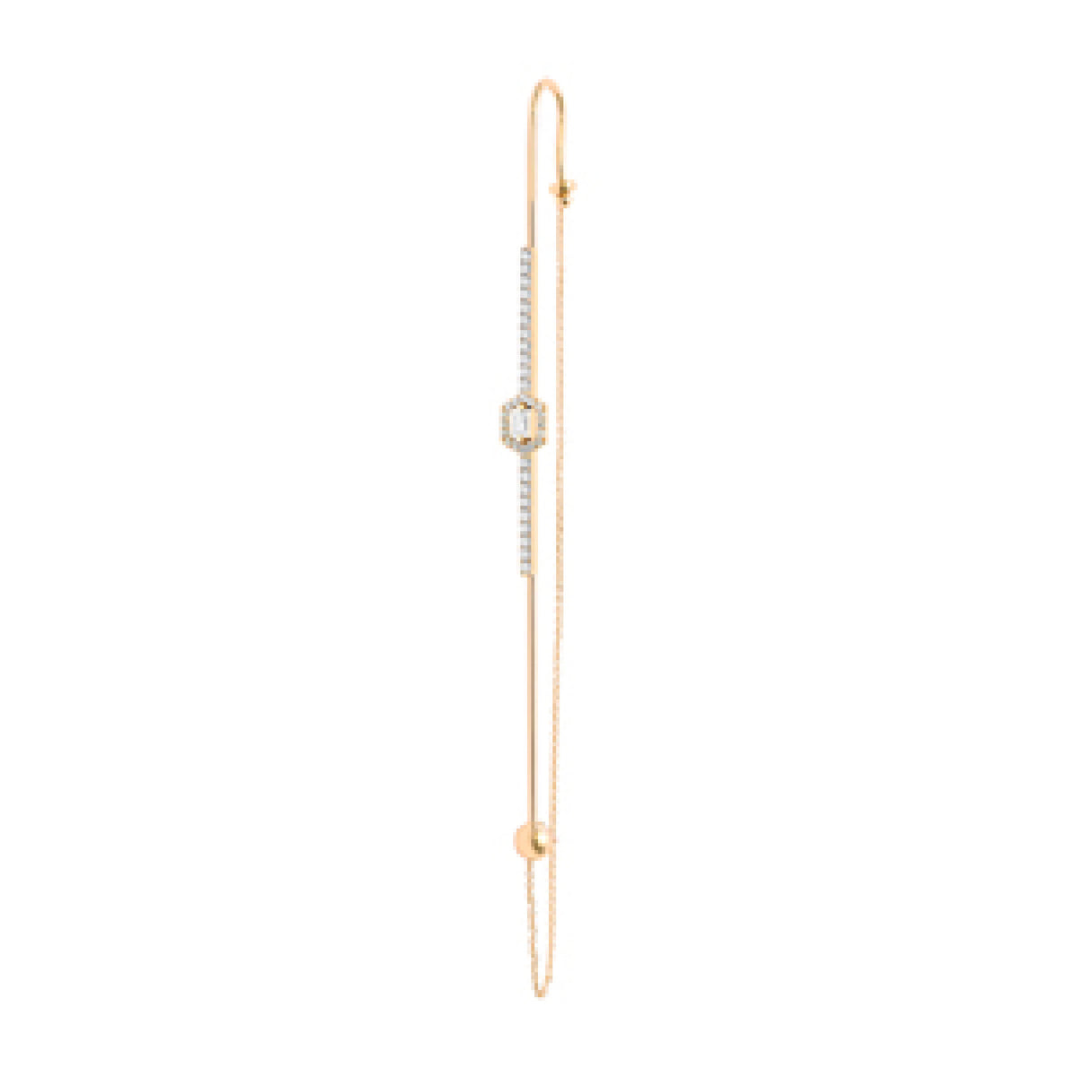 BOUCLES D OREILLES  OR JAUNE