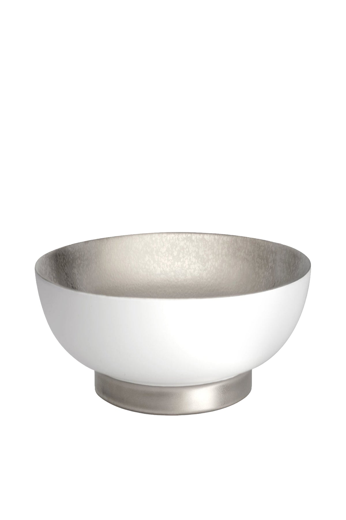 Alchimie porcelain salad bowl - Platinum