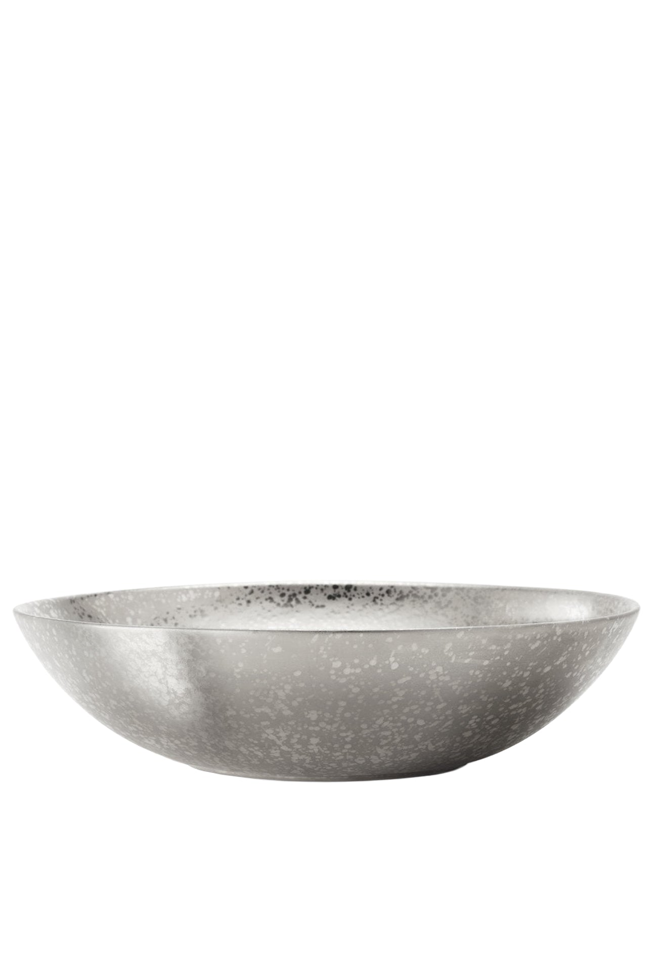 Grande coupe Alchimie en porcelaine - Platine