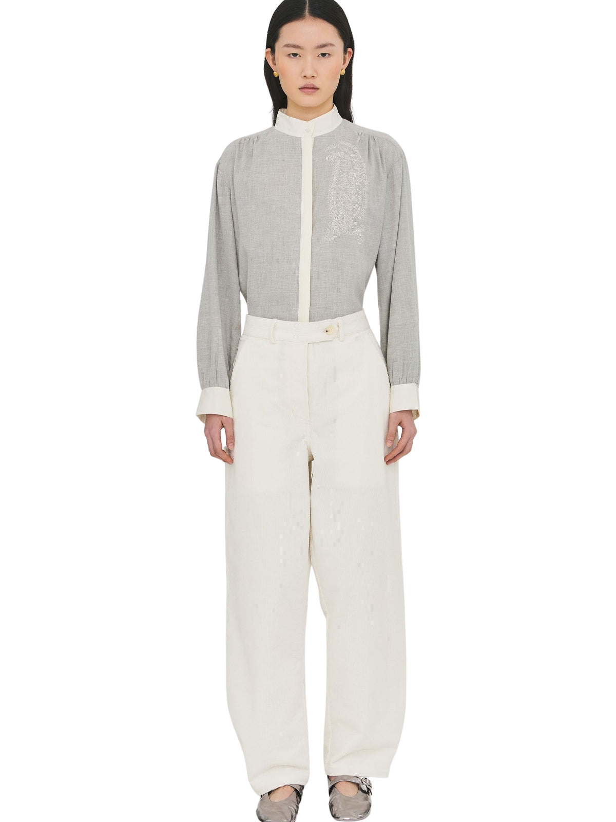 Blouse Alana - Grey