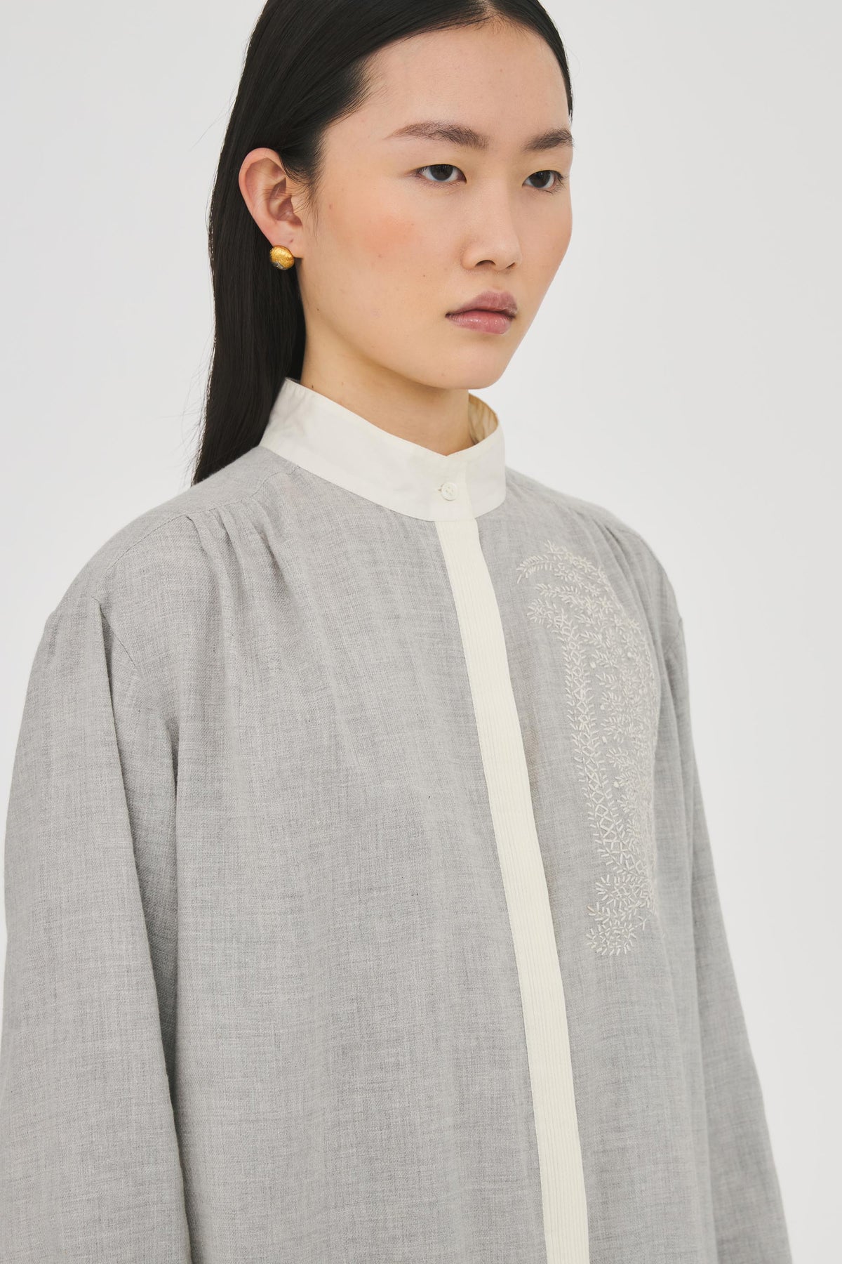 Blouse Alana - Grey