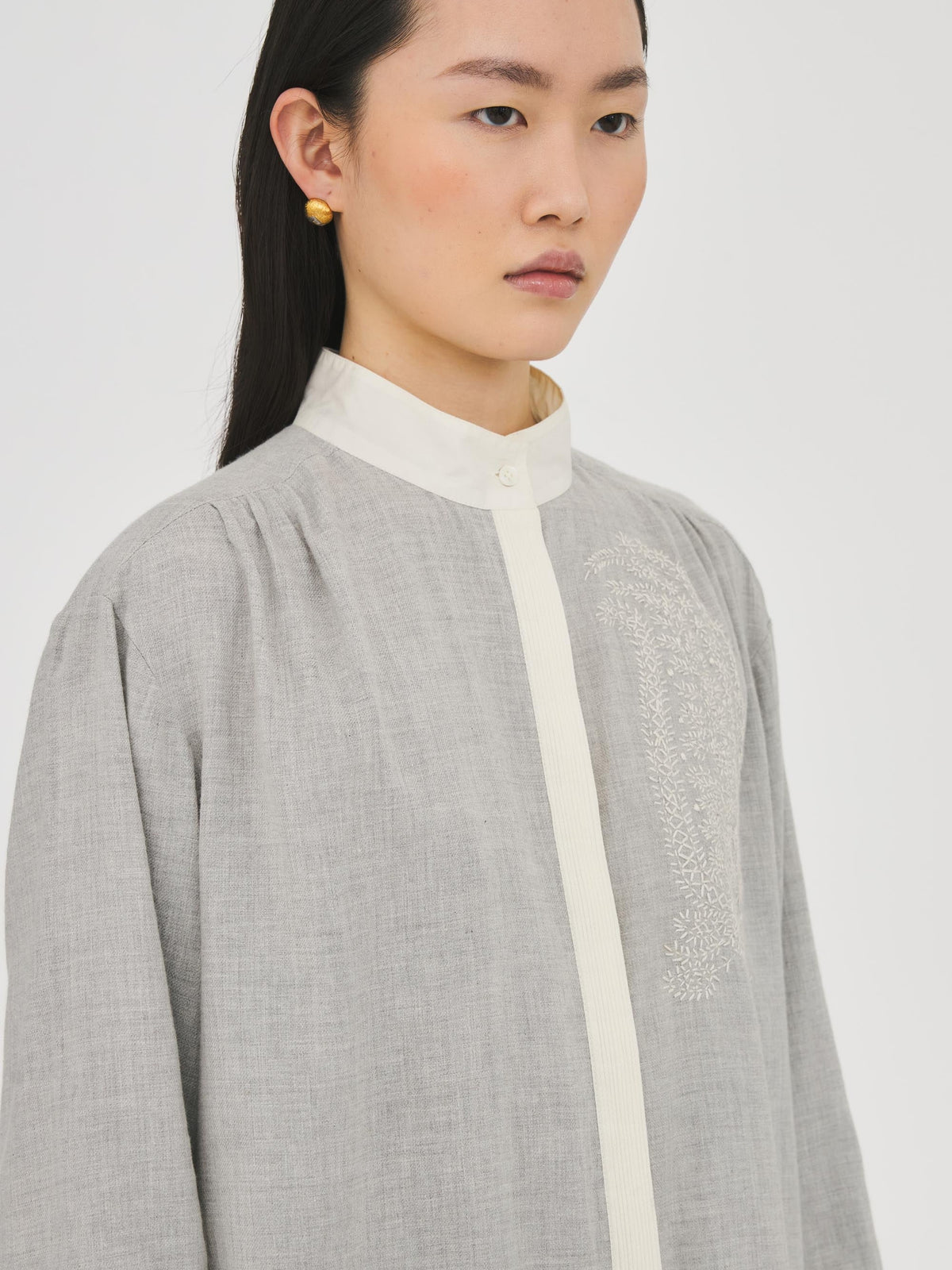 Blouse Alana - Grey