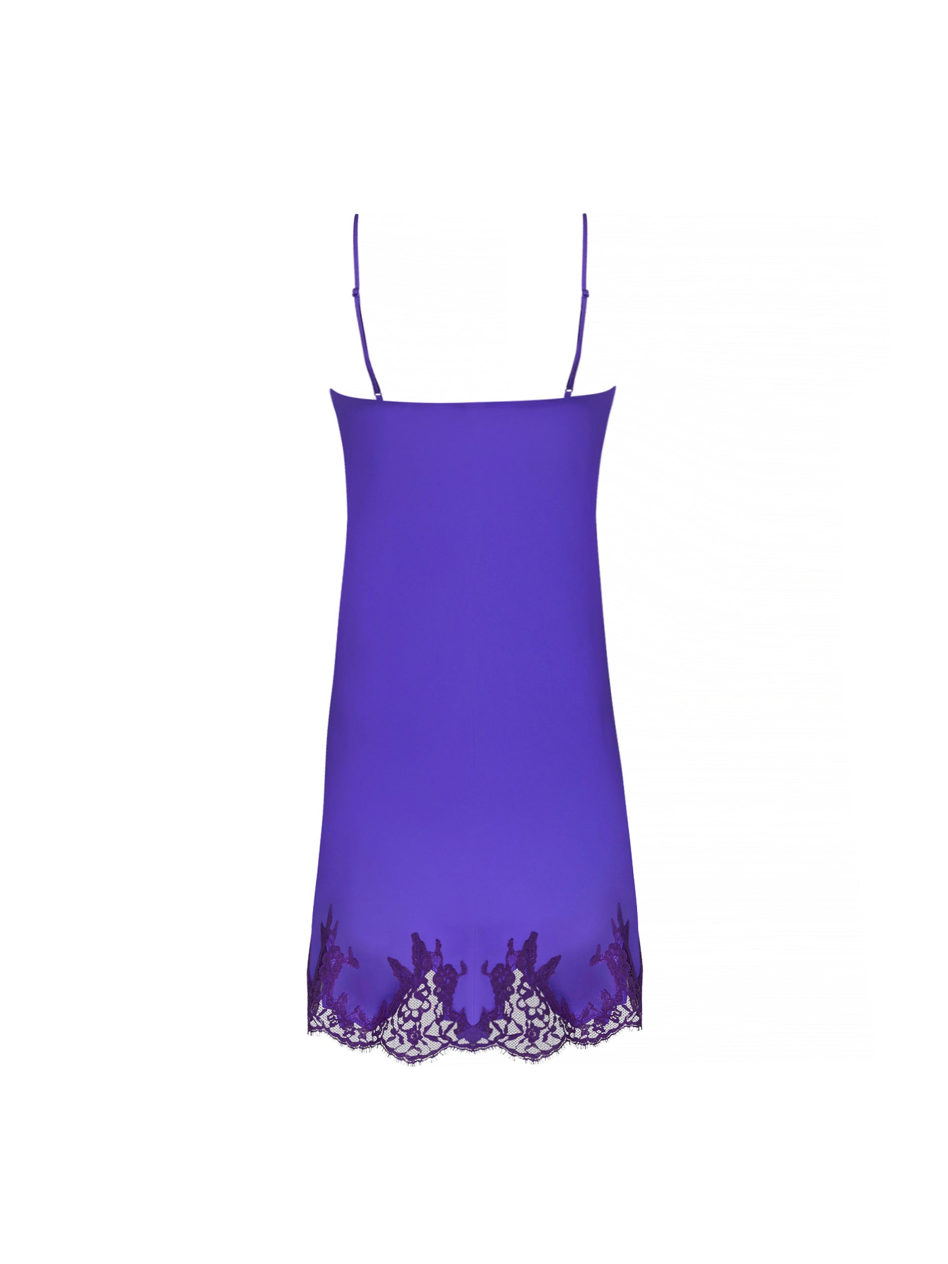 Splendeur silk nightie - Ocean Blue