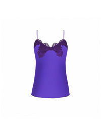 Splendeur silk camisole - Ocean Blue